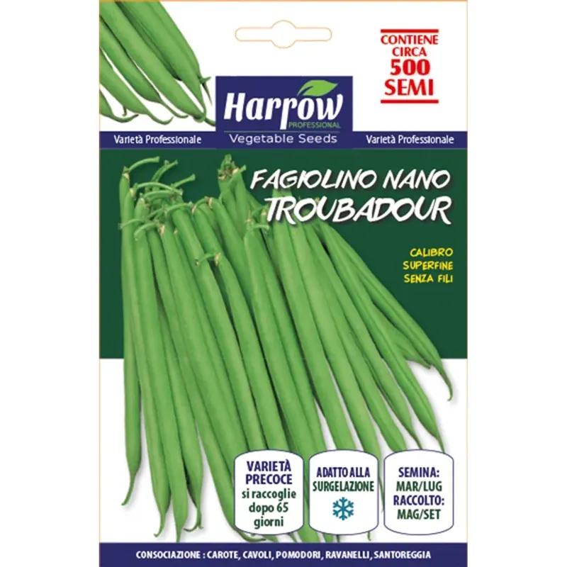 Koop Online Semi orto Harrow Fagiolo Troubadour 500