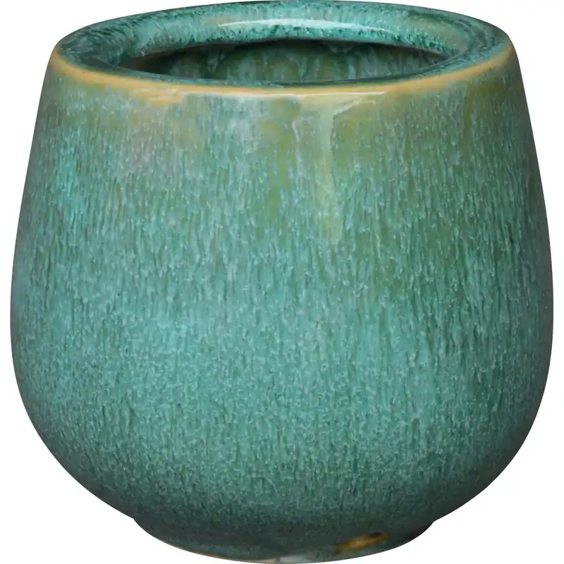Shop Nu Vaso per piante in ceramica 14x14 cm verde