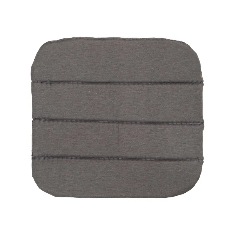 Merkproduct Cuscino per sedia grigio 40x38 cm
