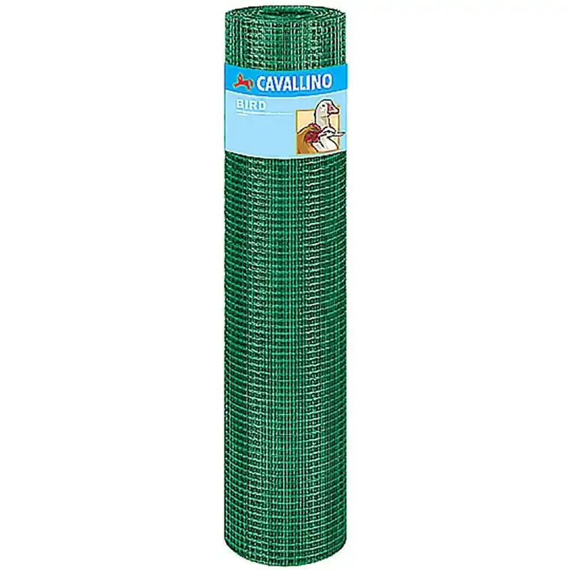 Rete elettrosaldata zincata Bird Plast 5x1 m verde Voordeelprijs