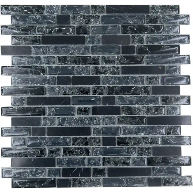 Mosaico Night cm 30x30 in pietra e vetro Speciale Aanbieding