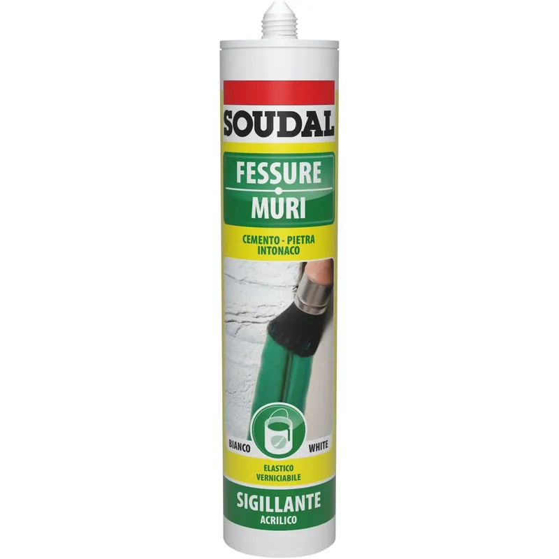Sigillante acrilico per fessure bianco 300 ml Must-Have