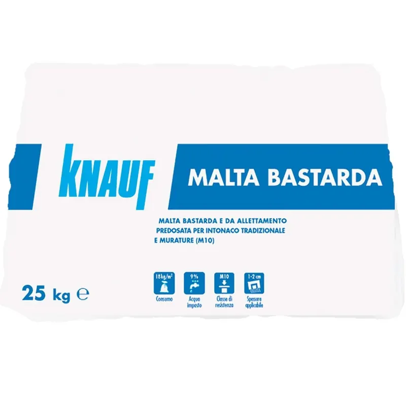 Malta bastarda Knauf 25 Kg Laatste Versie