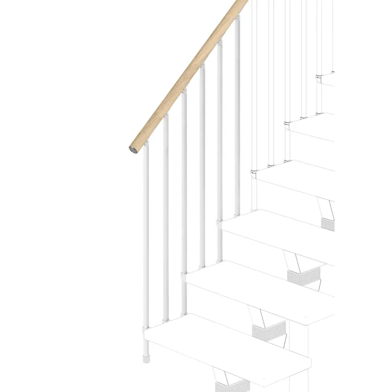 Speciale Aanbieding Ringhiera esterna scala Orion 3 gradini chiara