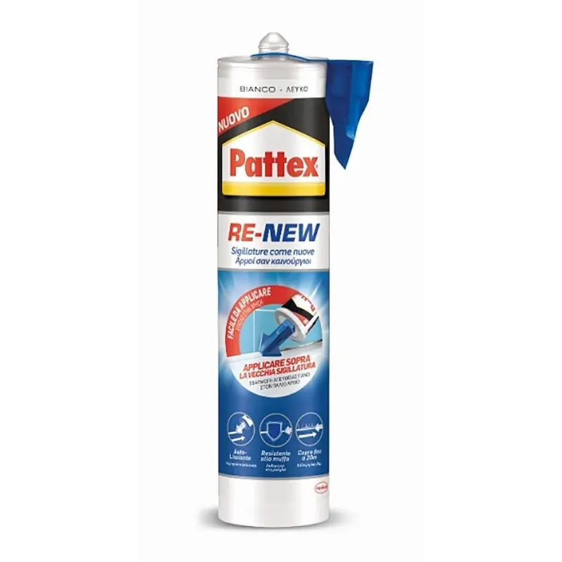 Fabrieksprijs PATTEX Bagno Sano Re-new Bianco Cartuccia 280ml