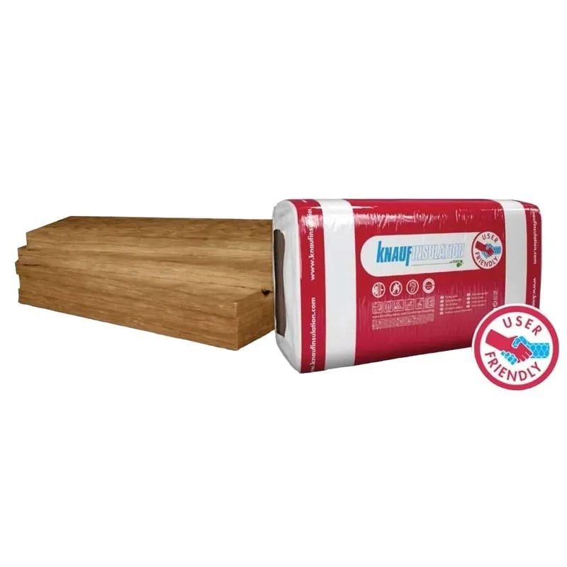 Fabrieksprijs Pannello in lana di vetro Mineral Wool 35 120x60x5 cm beige