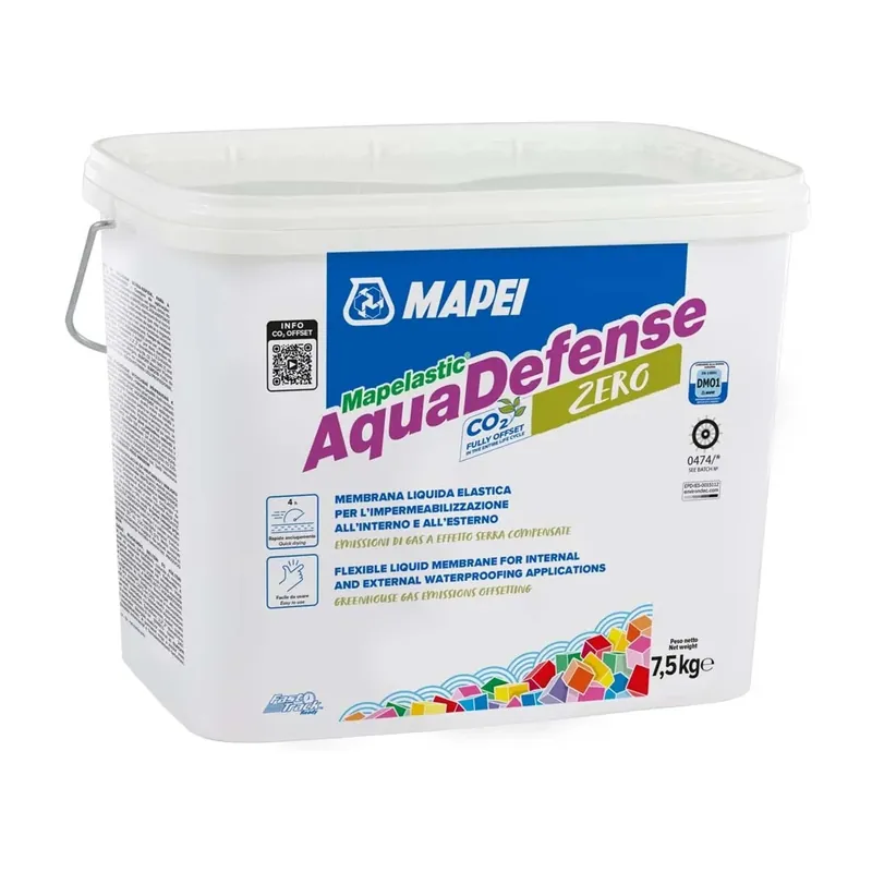 Membrana liquida impermeabilizzante Mapelastic Aquadefens 7,5 kg Uitverkoop