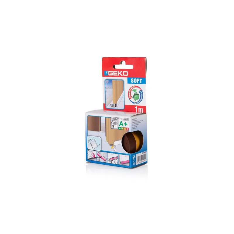 Aanbieding Paraspifferi porta adesivo pvc espanso mm 38x100 cm marrone soft