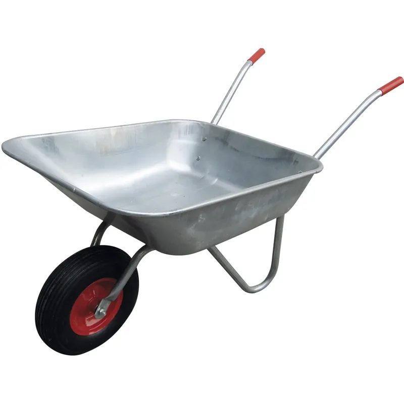 Carriola acciaio zincata 75 l Rechtstreeks Van De Fabrikant