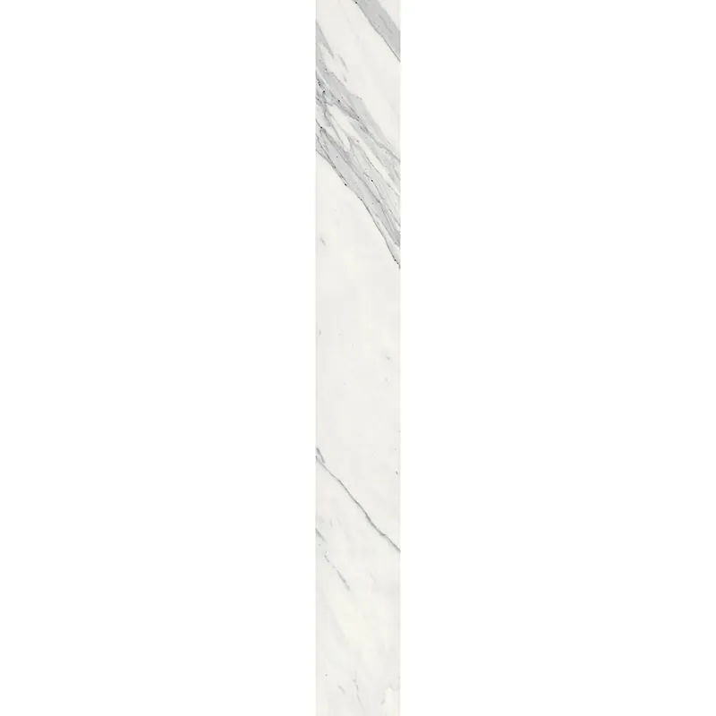 Battiscopa in gres porcellanato Marmi Pregiati Supreme Statuaria 7x59 cm Premium