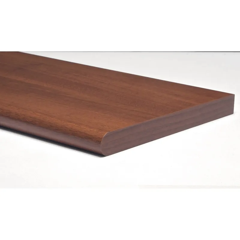 Dagaanbieding Mensola in legno stondata Kimspace noce 800x200x18 mm