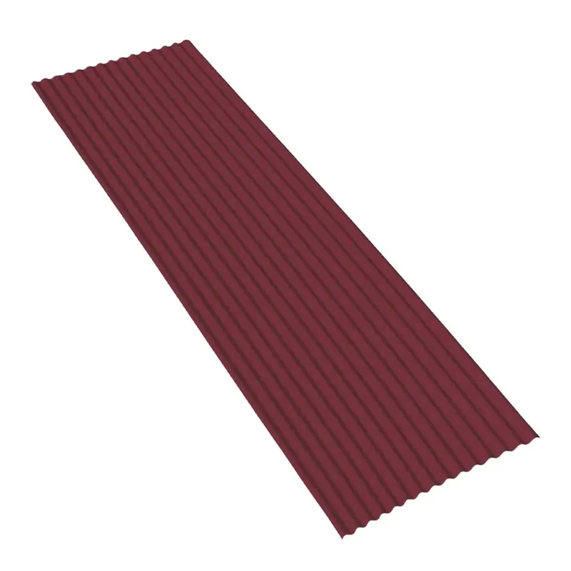Uitverkoop Lastra di copertura Cover Eco 1,07 x 1,2 m rosso corallo