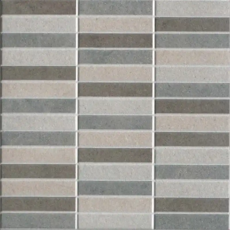 Rivestimento in monocottura Passepartout multicolor 34x34 cm Seizoensaanbieding