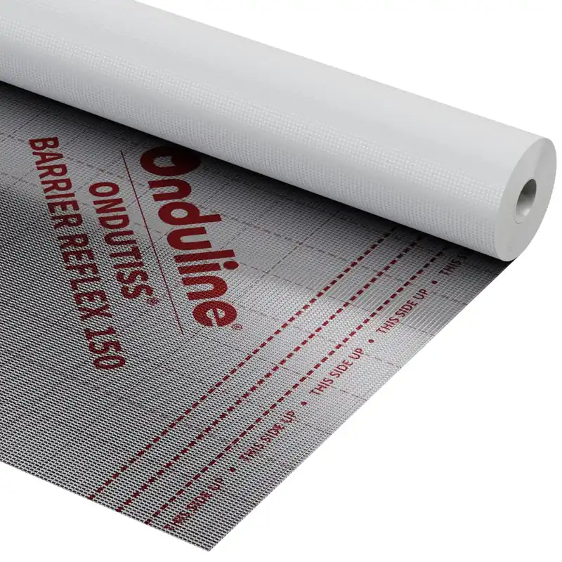 Superprijs Barriera al vapore riflettente Onduline 1,5x50 m alluminio