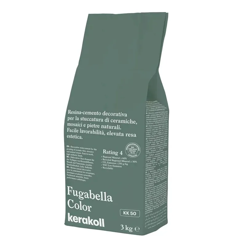 Aanbieding Stucco KERAKOLL Fugabella color 3 kg Verde 3