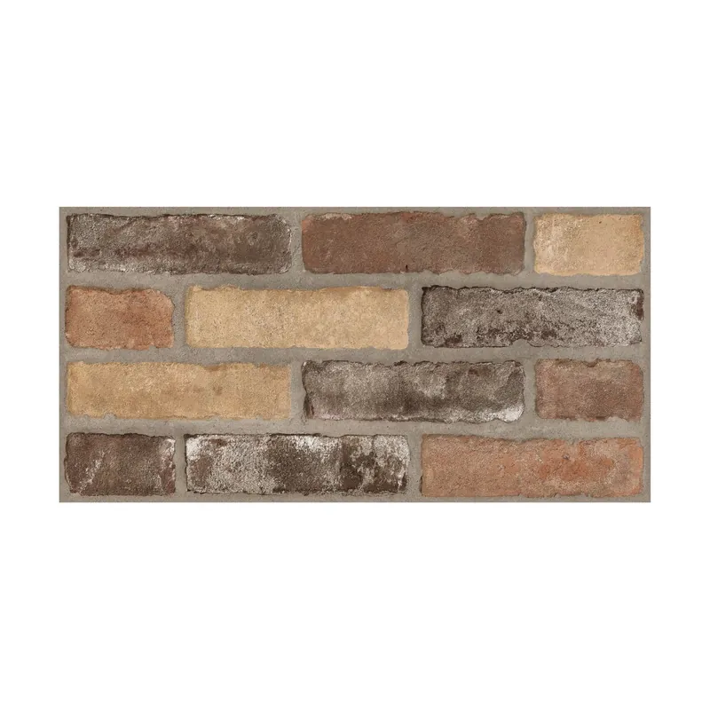 Rivestimento in gres porcellanato Brick Mix 31x62 cm 1,35 m² Aanbieding