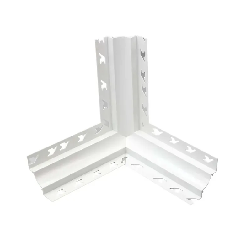 Alleen Vandaag Profilo angolare a tre vie in pvc Sgusciapivi bianco