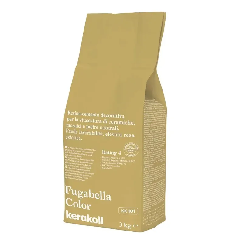 Hoge Kwaliteit Stucco KERAKOLL Fugabella color 3 kg Ocra scuro