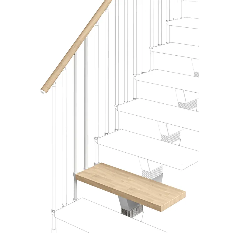 Actieprijs Gradino scala Orion larghezza 75 cm chiara