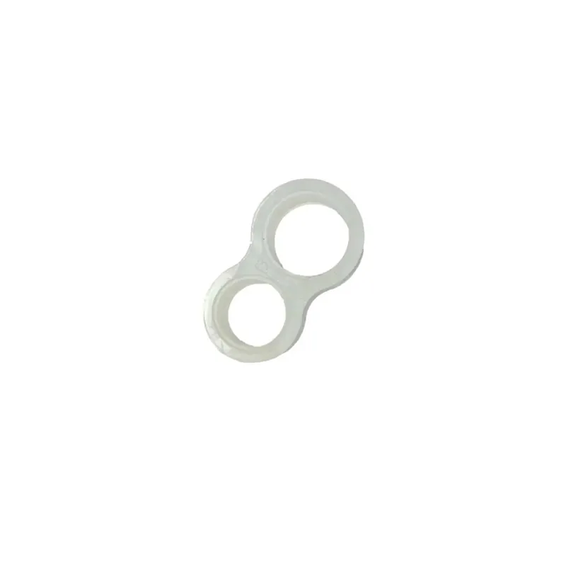 Populair Salvamaniglia a 2 fori in silicone 4 pz
