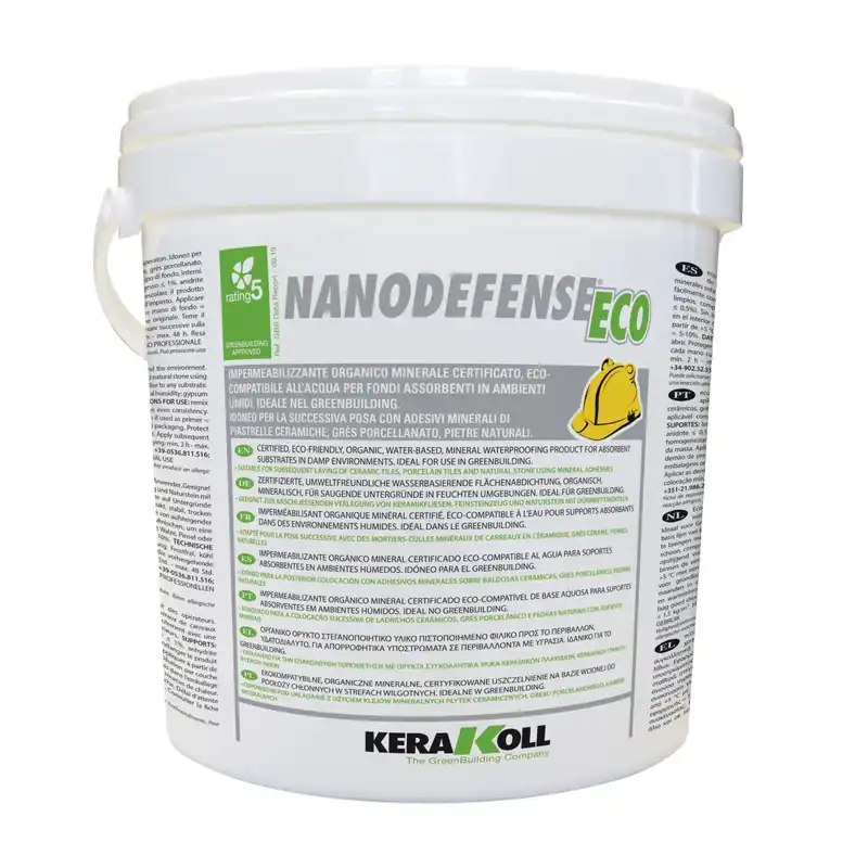 Impermealizzante organico Kerakoll Nanodefense Eco 5 kg Aanbieding