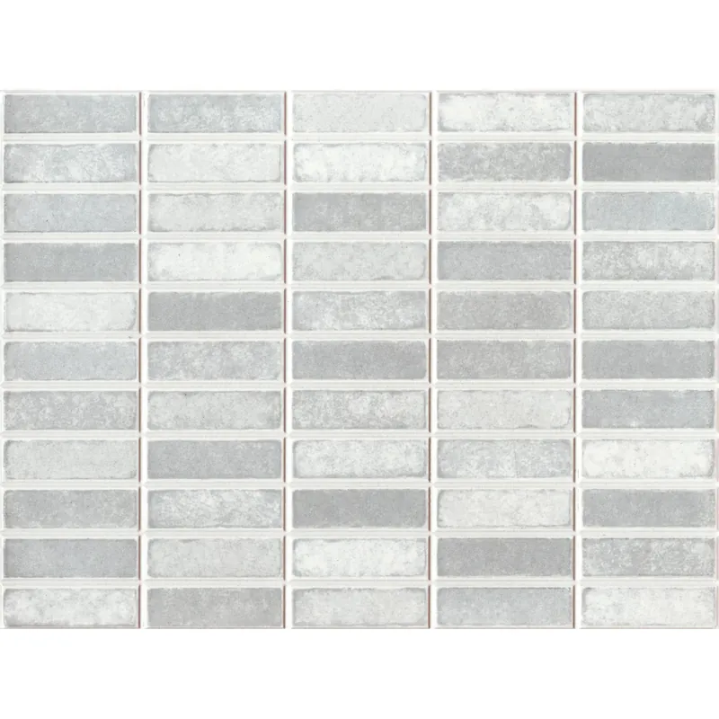 Rivestimento murale bicottura Marvel mosaico grigio 25 cm x 33,3 cm Speciale Aanbieding