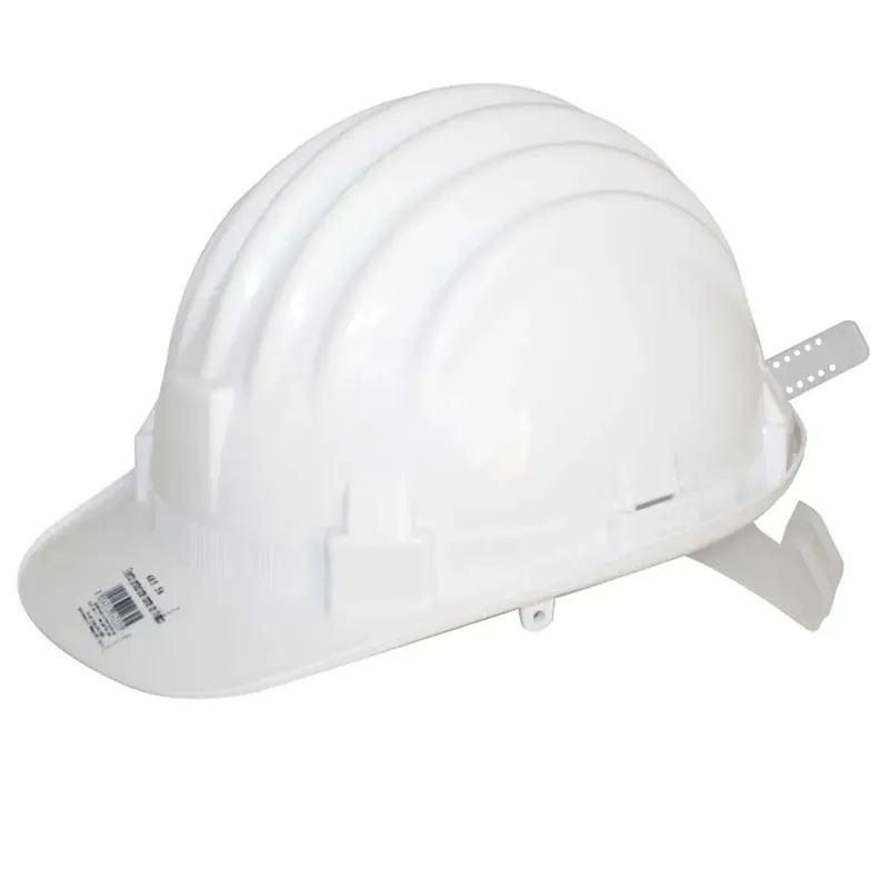 Tijdelijk Beschikbaar Elmetto di protezione a norme CE colore Bianco