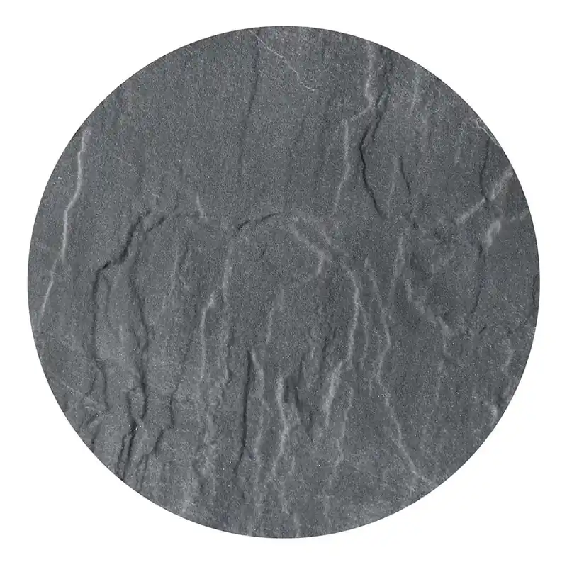 Seizoensaanbieding Cerchio ardesia nera Ø 37,5x2 cm