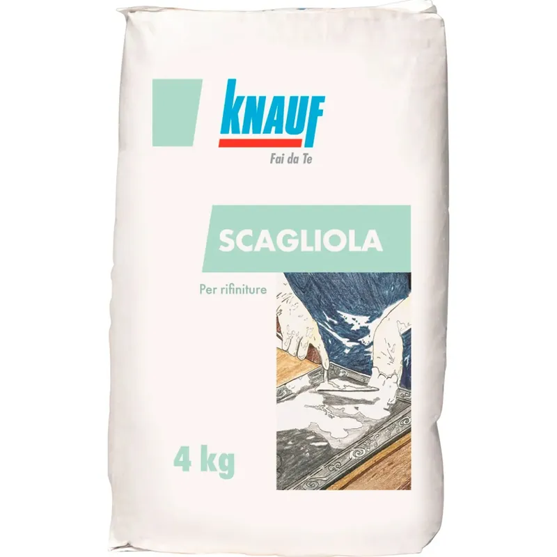 Meest Verkocht Scagliola in polvere Knauf 4 kg