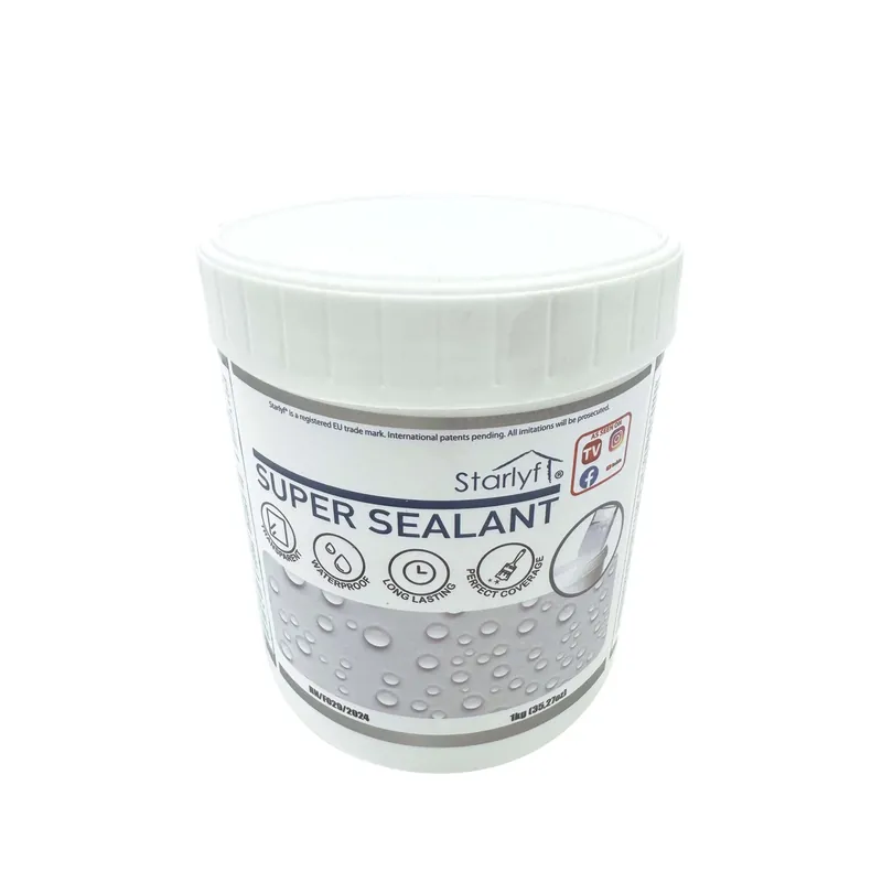 Sigillante trasparente confezione 1 kg Uitverkoop