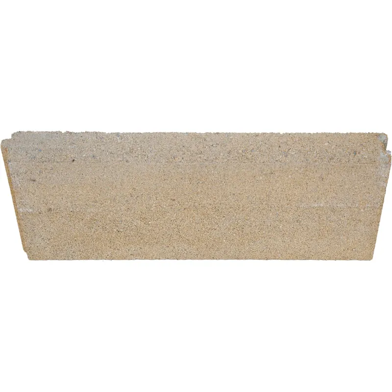 Gereduceerde Prijs Cordolo liscio dritto in cemento 50x5x20 cm giallo