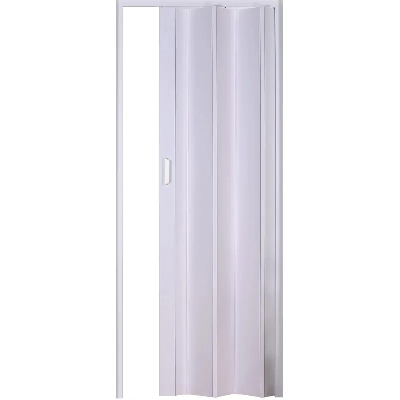 Porta a soffietto Monica in PVC 83x214 cm bianco Lage Prijs