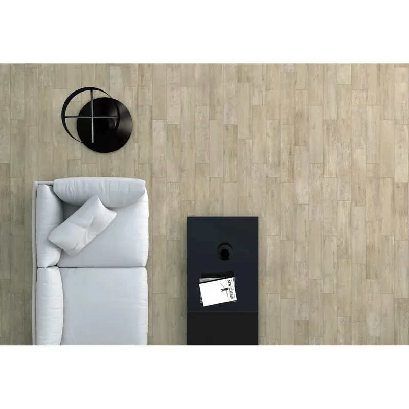 Piastrella in gres porcellanato Havana legno betulla 15,6x60,6 cm 1,33 m² Laatste Kans
