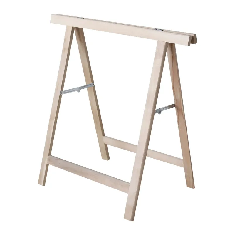 Goedkoop Cavalletto da lavoro pieghevole in legno di faggio