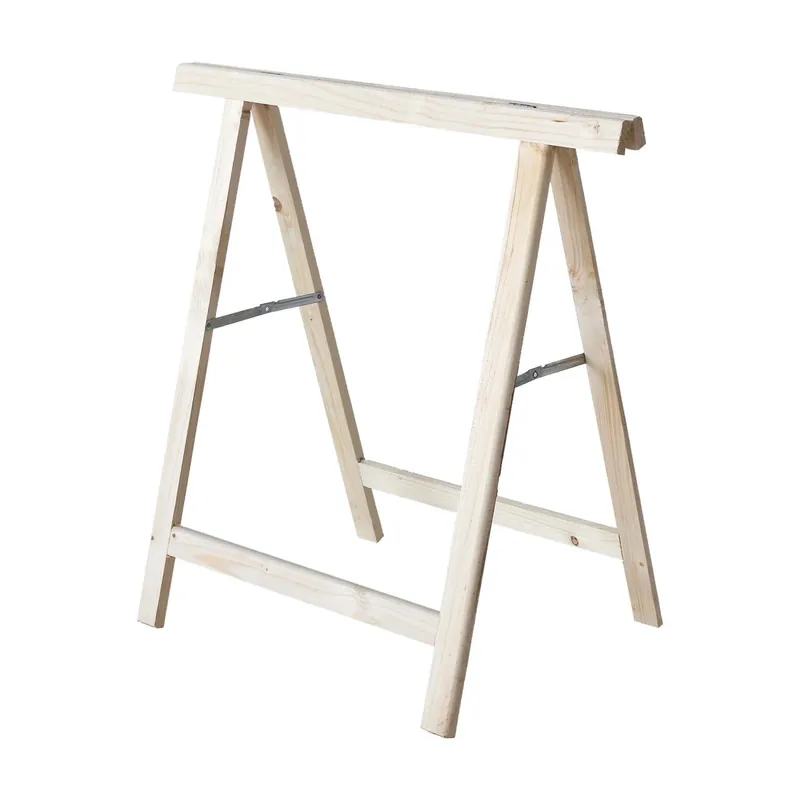 Cavalletto da lavoro pieghevole in legno di conifera Shop Nu