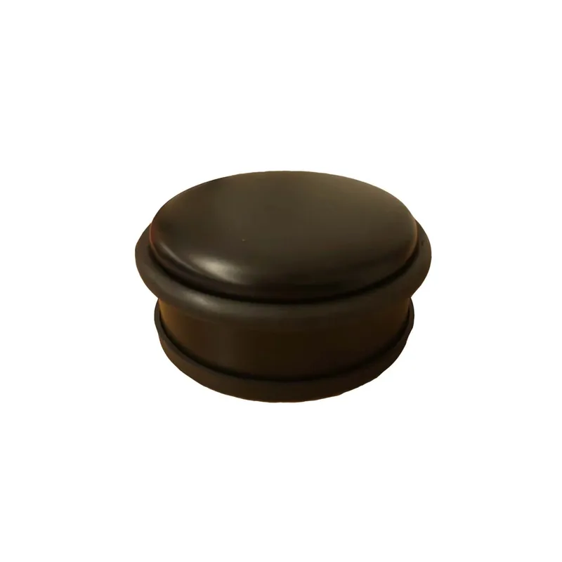 Fermaporta in acciaio nero Ø 102 mm H 46 mm Actieprijs
