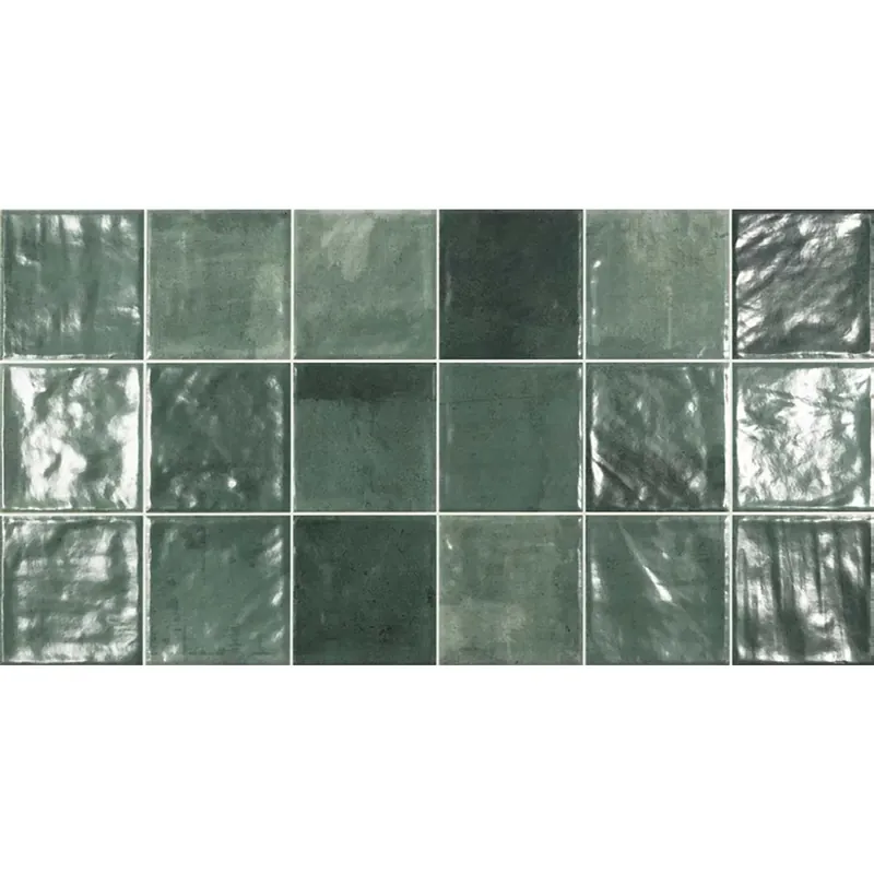 Rivestimento in eco-ceramica Cool Verde 31x60 cm 1,52 m² Flitsaanbieding