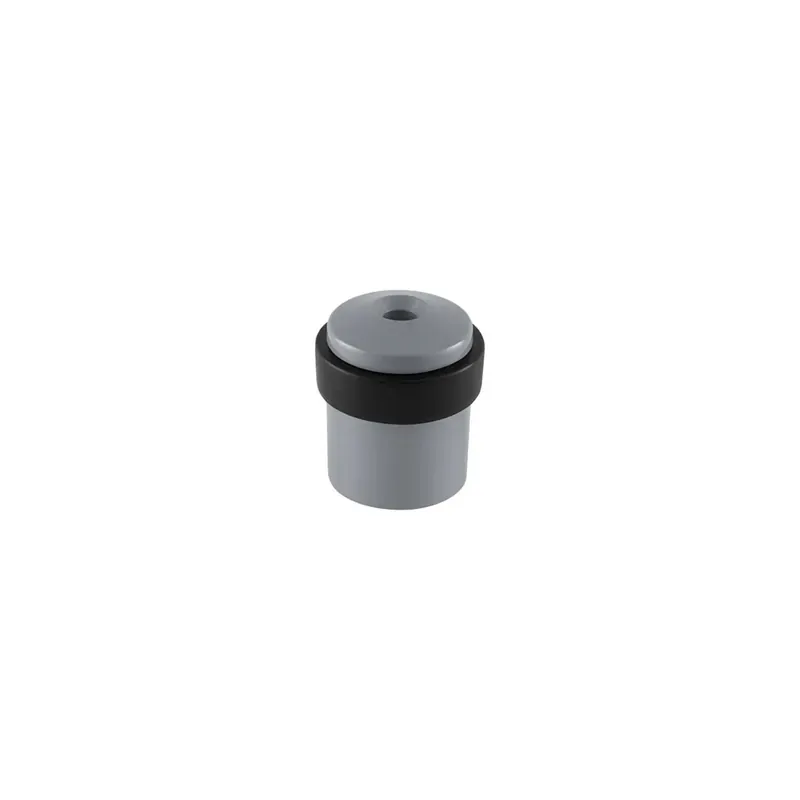 Op = Op Fermaporta in plastica da avvitare grigio e nero