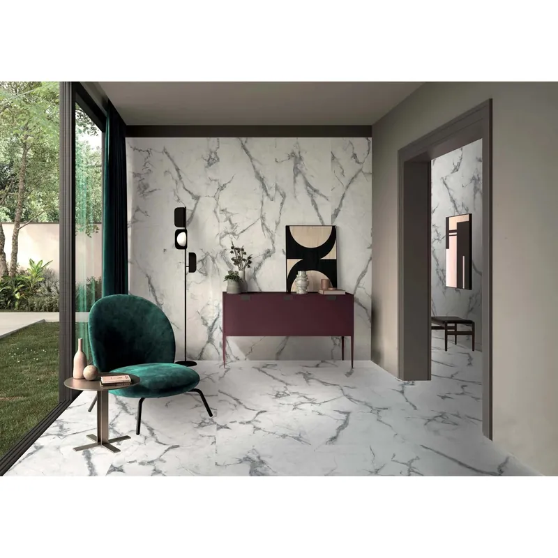 Goedkoop Piastrella in gres porcellanato Charisma pietra soft grey 60x120 cm 1,44 m²