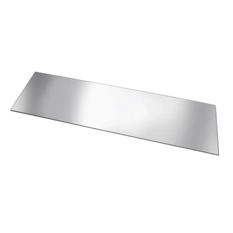 Hete Deal Specchio in acrilico Rettangolo 40x150 cm argento