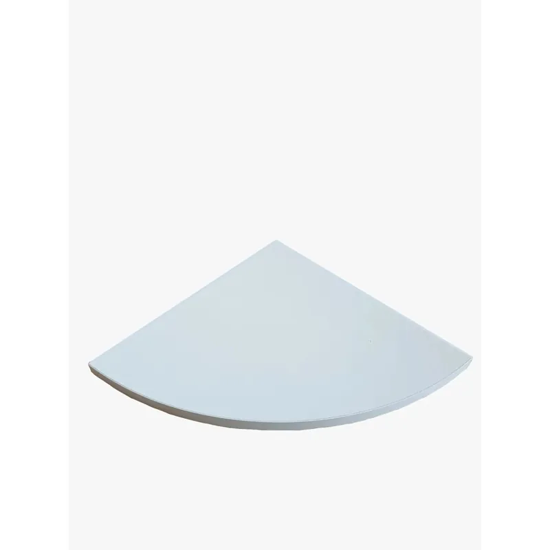 Goedkoop Mensola melaminica angolare bianco 300x300x18 mm