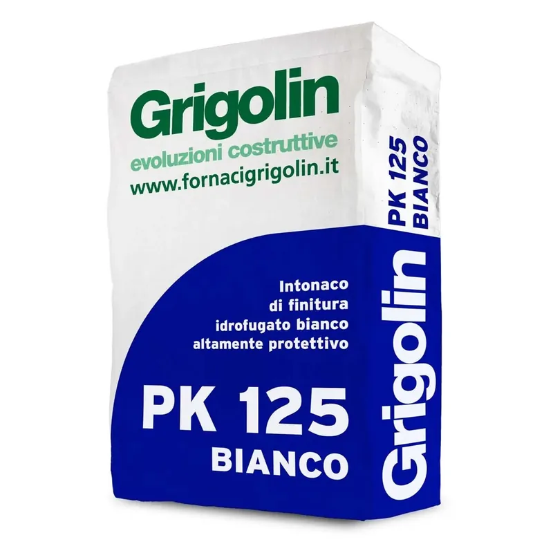 Fabrieksprijs Intonaco di finitura idrofugato PK 125 Fornaci Calce Grigolin bianco 25 Kg