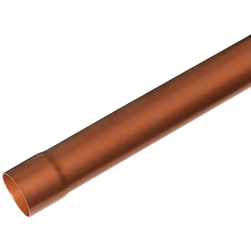 Tubo pluviale in PVC rame Ø 80 mm - 1 m Seizoensaanbieding
