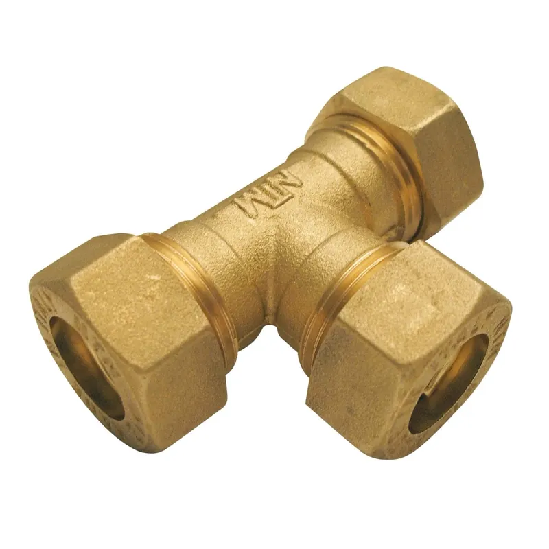 Raccordo a t per acqua/gas in rame da 12-12-12 mm Beste Prijs