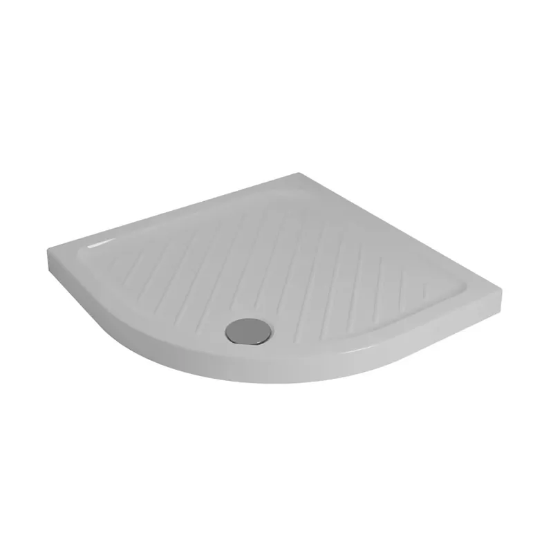 Piatto doccia in ceramica Mamo Design 80x80 cm semicircolare Must-Have