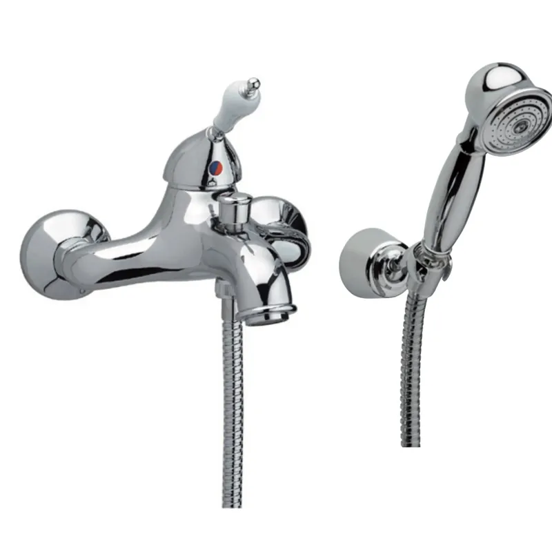 Miscelatore vasca classico cromo serie Dell Beperkt Aanbod