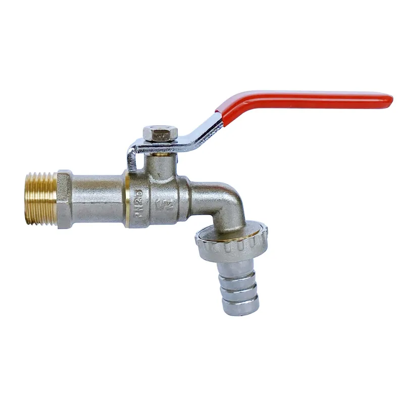 Bestseller Rubinetto curvo porta gomma sfera leva 3/4"