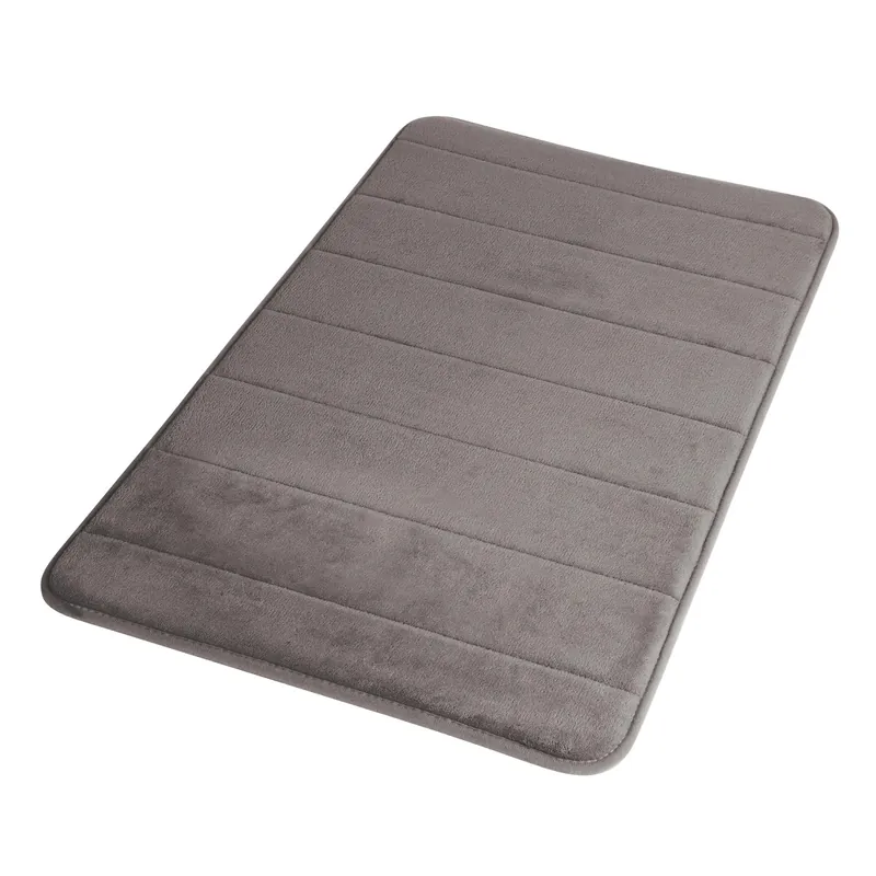 Tappeto bagno memory 50x80 cm grigio scuro Gereduceerde Prijs