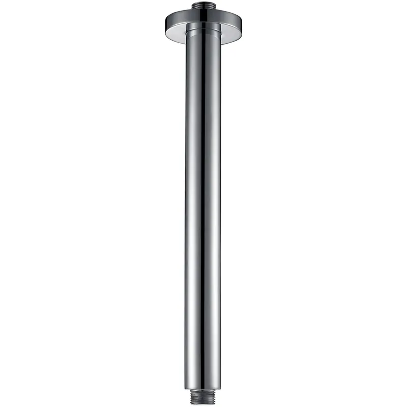 Braccetto da soffitto tondo Hawai in ottone cromato 20 cm Weekendaanbieding