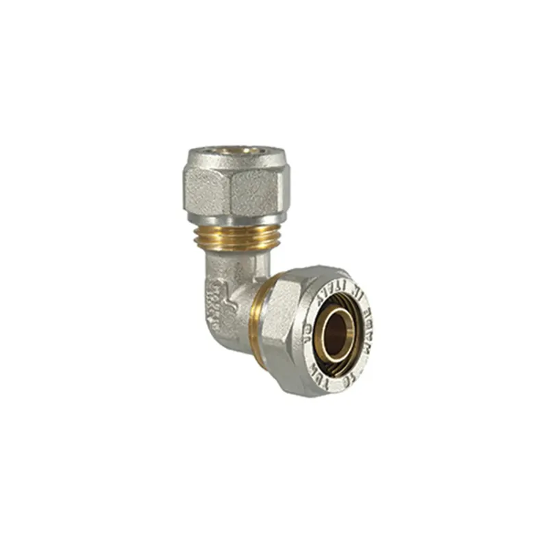 Raccordo gomito per multistrato a stringere 20 x 20mm Exclusieve Aanbieding